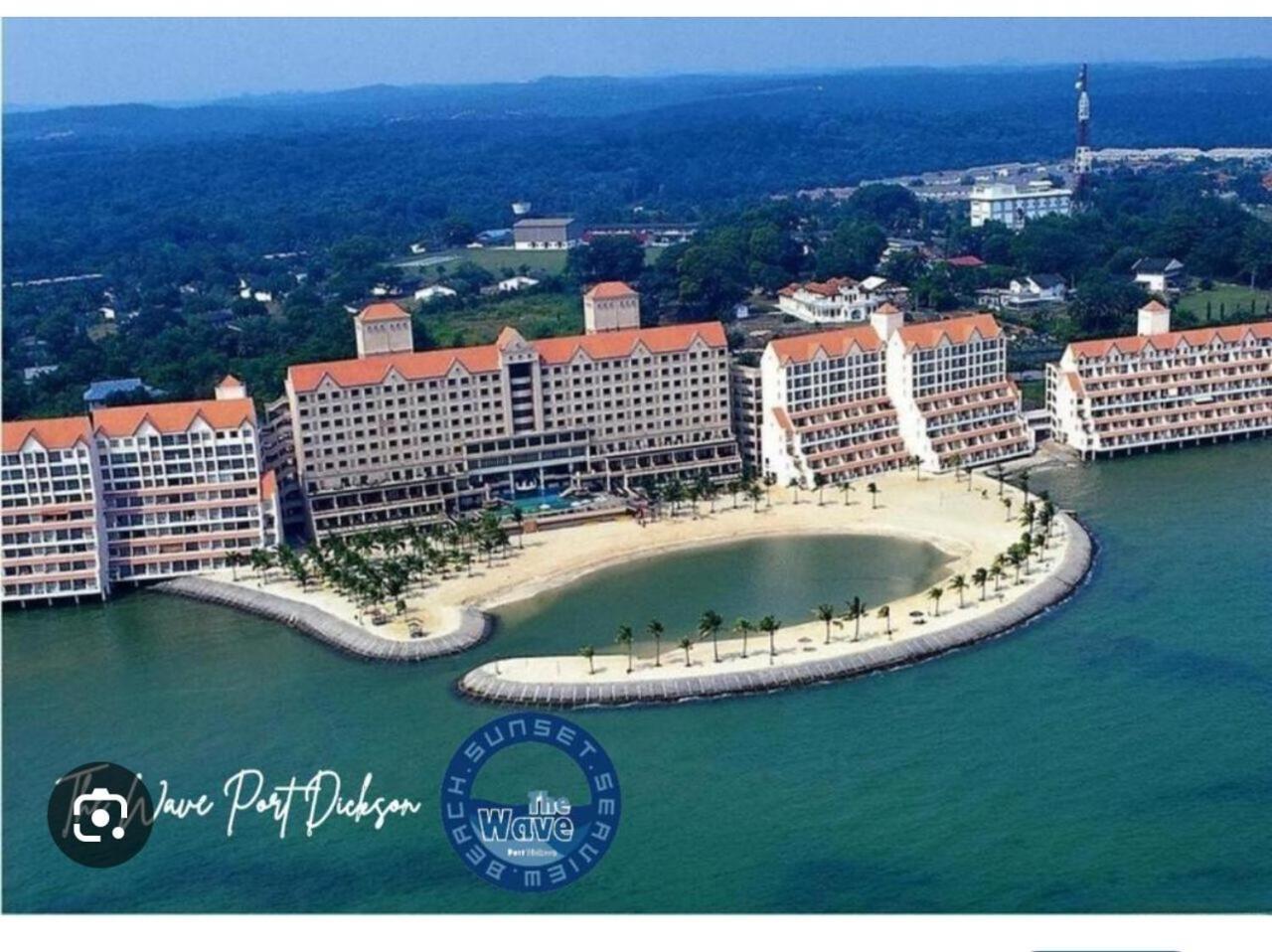 Corus Paradise Lagoon Seaview Beach Daire Port Dickson Dış mekan fotoğraf